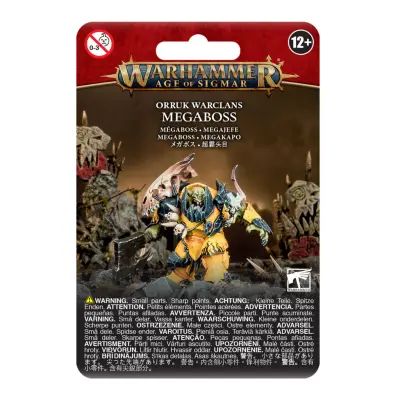 Orruk warclans: orruk megaboss, age of sigmar, games workshop, model 89-26
